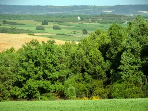 Panorámica del valle en la Ruta B de La Sobarriba (León)