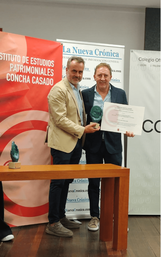 Reconocimiento a la recuperación del patrimonio de La Sobarriba en León